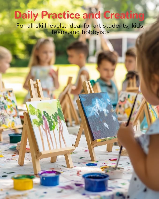 40 Pack 5x7 Inch Canvas Boards Small Canvas Panels - Image 5