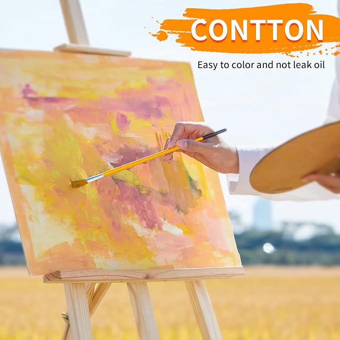 Canvas Board for Painting 12 Pack, 5 x 7 Inch Canvas Panels, Primed White Blank - Image 5