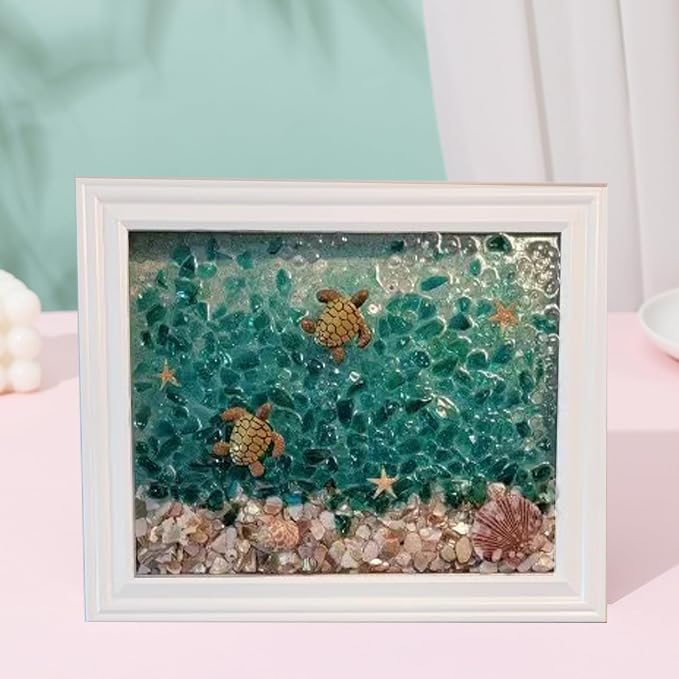 AGARES Sea Glass Art Kit, New Resin Art Kits - Image 2