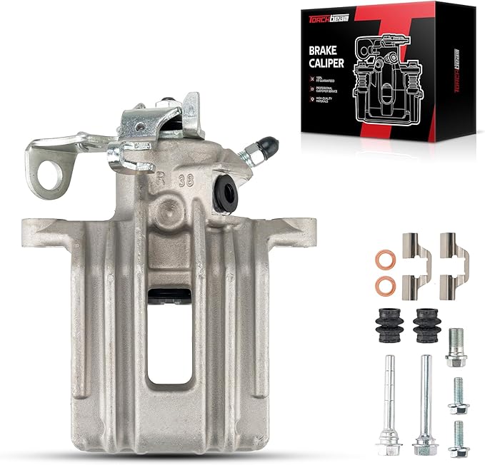 Torchbeam Rear Brake Caliper Right for Volkswagen 1998-2000 Beetle, Volkswagen 1999-2002 Cabrio, Volkswagen 2000 Jetta 2.0L, Rear Right Caliper Replace # 192570