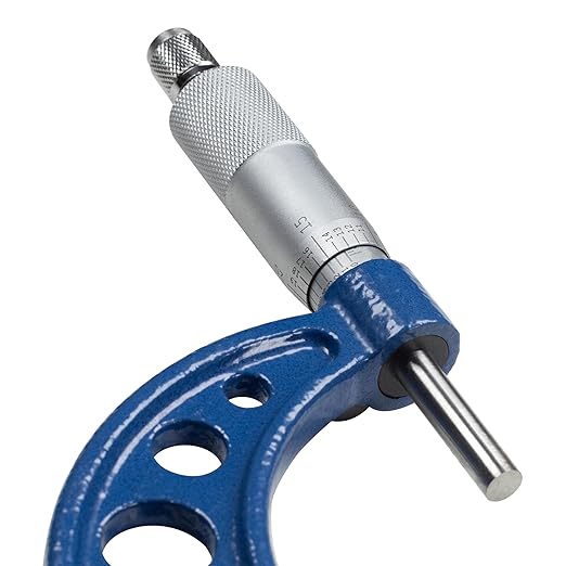 HFS(R) 2-3" Outside Micrometer with 0.0001" Accuracy, Carbide Anvil and Laser-Etched Scale