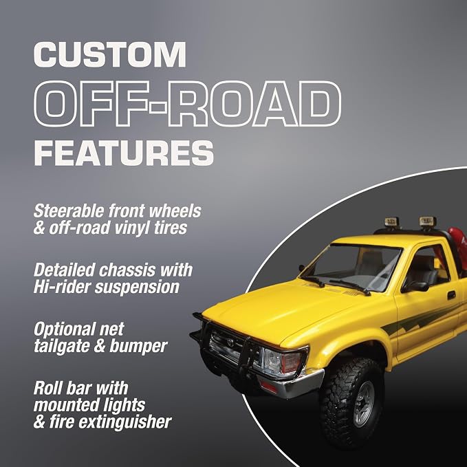 AMT 1992 4x4 Pickup 1:20 Scale Model Kit - Image 3