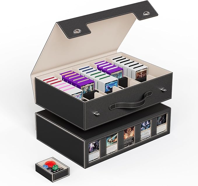ZLCA Trading Card Storage Box 5-Row by ZLCA