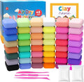 48 Colors Air Dry Modeling Clay by YokumioLLC