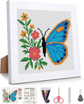 WUSARPLY Butterfly Stamped Cross Stitch Kits by WUSARPLY
