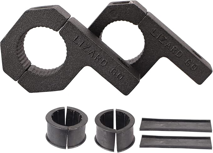 Tubing Clamps-2Pakc,Roll Cage Clamps 0.75inch 0.875inch 1.0inch Light Bar Mounting Bracket Available Diameter Bar (0.75~1.0" Clamp)