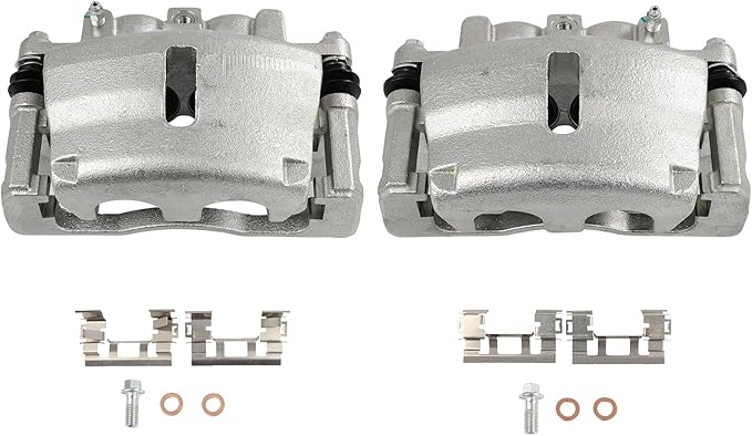 SCITOO 18B5005C 18B5004C Front Left & Right Disc Brake Calipers Assembly w/Bracket For Chevrolet For Colorado 2009-2012,For GMC For Canyon 2009-2012