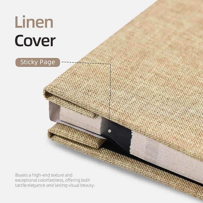 Vienrose Photo Album Self Adhesive 4x6 5x7 3x5 8x10 Scrapbook Album DIY Scrap - Image 5