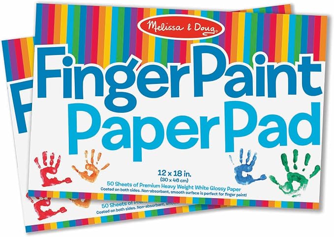 Melissa & Doug Finger Paint Paper Pad - Image 3