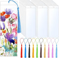 200 PCS Clear Bookmark Sleeves Kit, 7x2.3 in Photo Booth Sleeves by Unknown