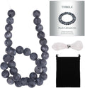 10mm Matte Black Labradorite Bead, 15-Inch Matte Round Loose Stone Beads by THRELE