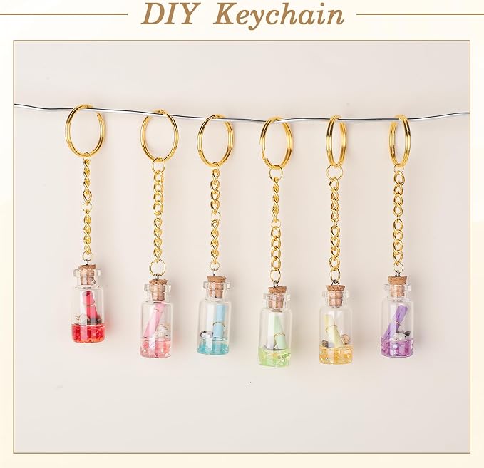 BESARME 1130PCS Keychain Making Kit Jump Rings - Image 5