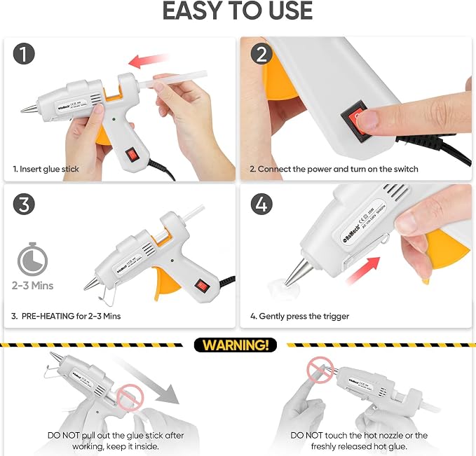 ROMECH 20W Mini Hot Glue Gun - Image 5