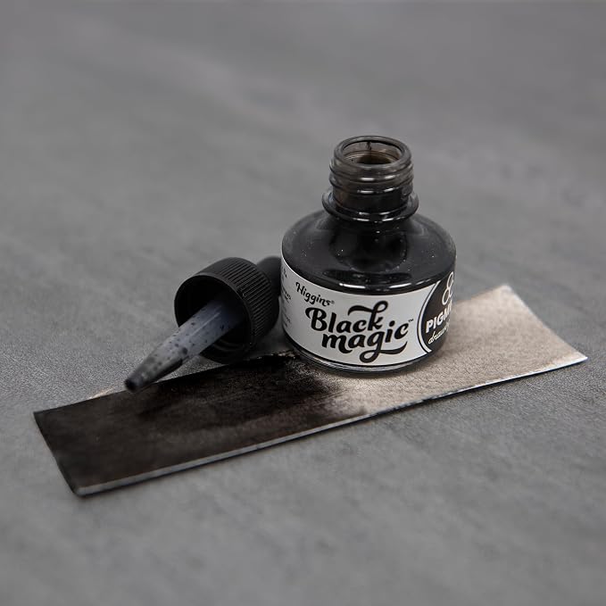Higgins Black Magic Pigmented Drawing Ink - Image 2