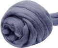 3.53oz Wool Roving, Fiber Roving Wool Top, Pure Wools, Chunky Yarn, Spinning by Jupean