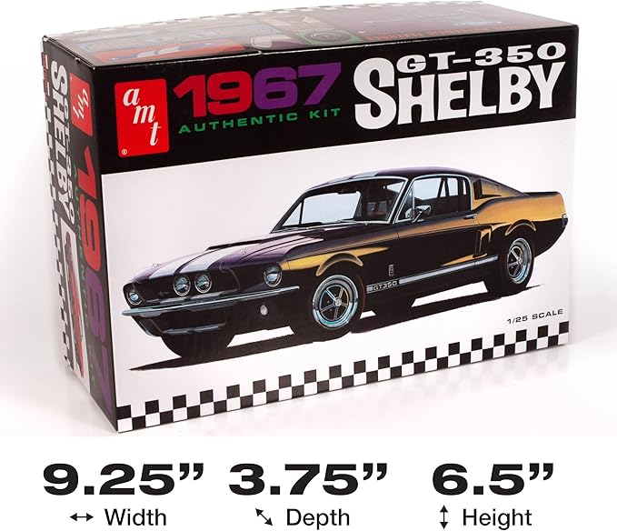 AMT 1:25 Scale 1967 Shelby GT-350 Model Kit - Image 5