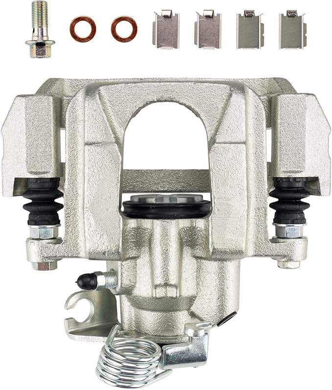 Torchbeam Rear Right Passenger Side Brake Caliper for Ford Lincoln for 2013-2019 Explorer/Taurus, 2011-2012 Explorer, 2010-2014 Flex, 2010-2014 MKT, Disc Brake Caliper Assembly with Bracket #18B5262