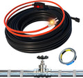 HEATIT Water Pipe Heat Tape Electric Heating Cable Automatic Heat Tape Pipe Freeze Protected Heated Cable 10 Feet