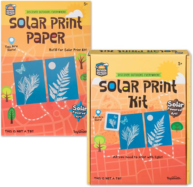 Toysmith Outdoor Discovery Solar Print Kit Bundle by ToysmithHome