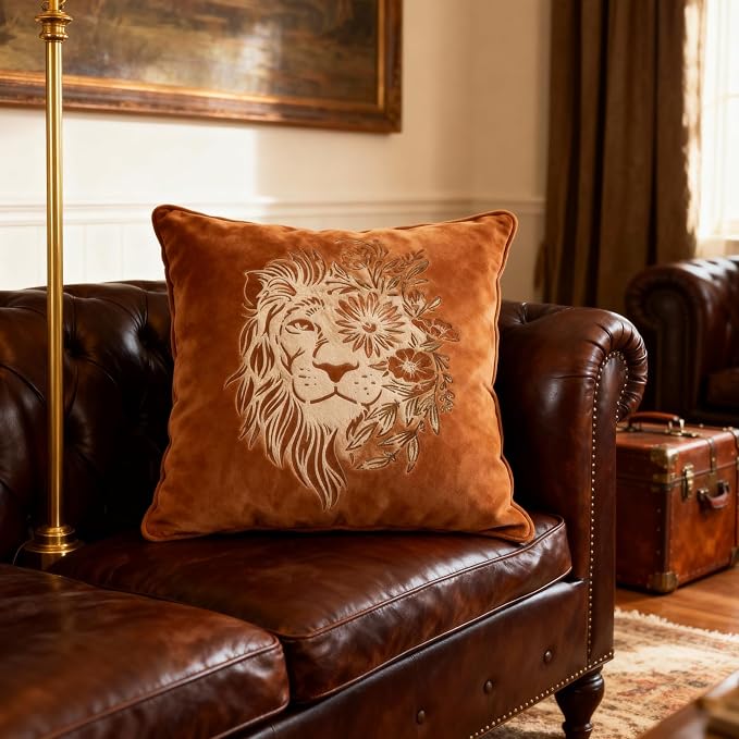 TIAMECH A4 Reusable Flower Eye Lion Stencil - Image 4