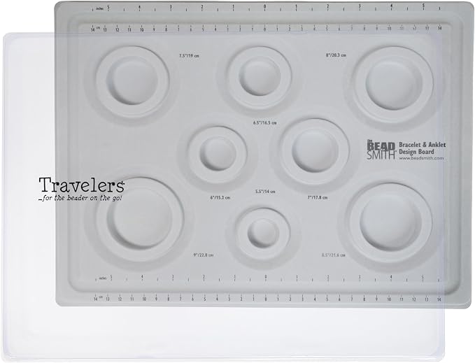 The Beadsmith Elements Bracelet & Anklet Design Bead Board –13.75 x 10.75 x 1 by TheBeadsmith