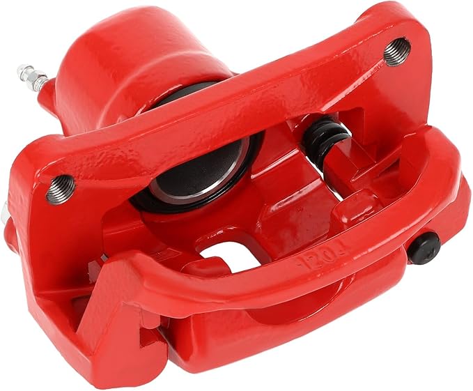SCITOO Rear Right Brake Caliper With Bracket 19B3276 Red Compatible For Toyota For Sequoia 2008-2017 For Toyota For Tundra 2007-2017