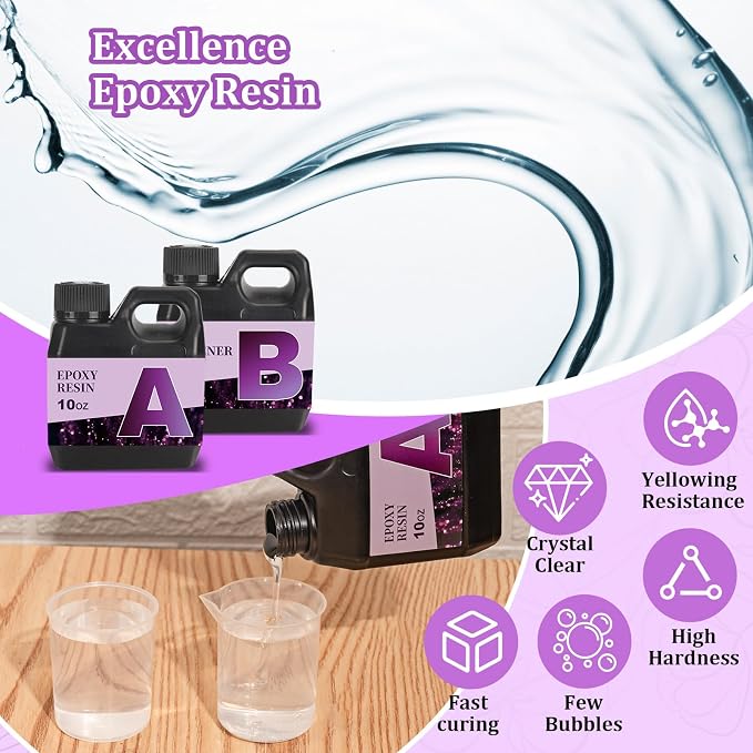 K KERNOWO Epoxy Resin Kit with Light - Image 7