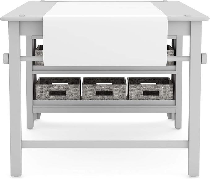 Martha Stewart Kids' Art Table and Stools Set - Image 3