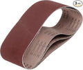 HARFINGTON 4 x 36 Inch Sanding Belts, 3 Pcs 320 Grits Aluminum Oxide Abrasive Belt Sander File Belt for Woodworking, Metal Polishing, Knife Sharpener