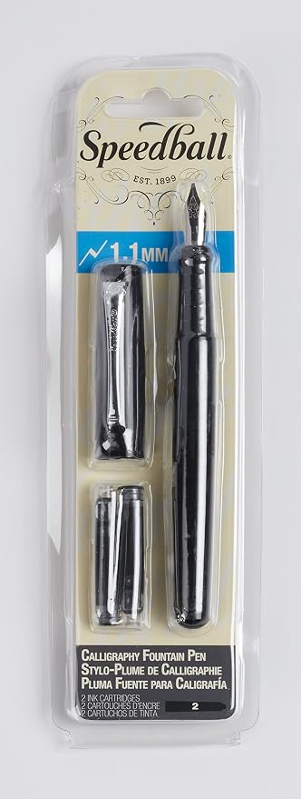 Speedball Art Products 002900 Calligraphy Fountain Pen 1.1mm - Image 5