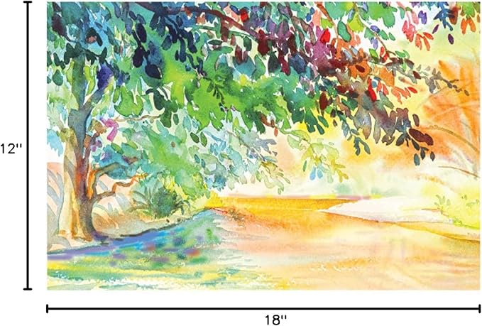 UCREATE 140 lb. Watercolor Paper, 50 Sheets/Pack, 1 Pack | Super Heavyweight - Image 2