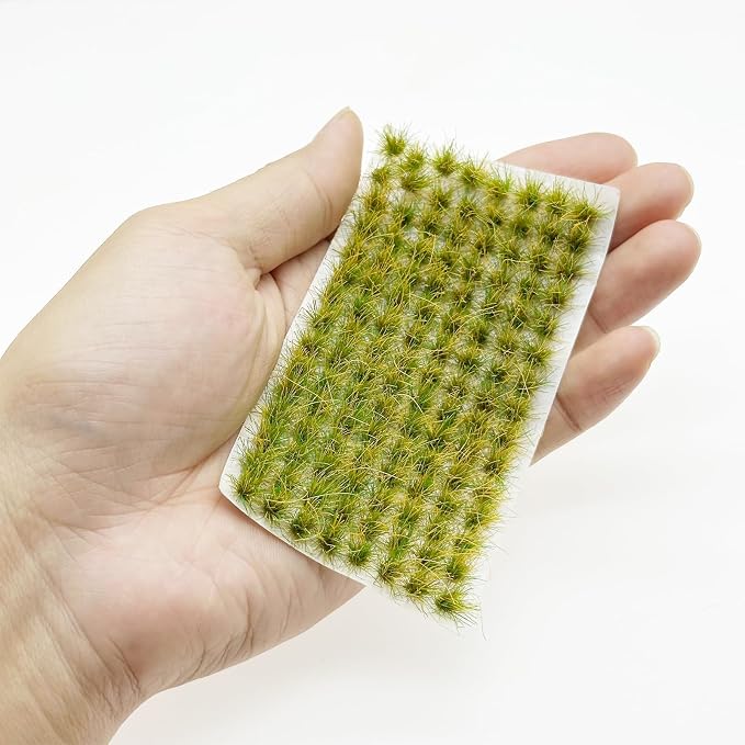 Woohome 120 PCS Bushy Tufts Static Grass Tuft Model Grass Tuft - Image 6