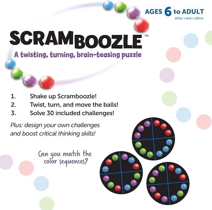 Learning Resources Scramboozle Puzzle Ball - Image 6
