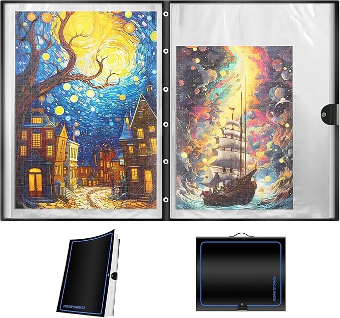 ALL4JIG 2000 Puzzle Storage Folder Binder Keeper by ALL4JIG