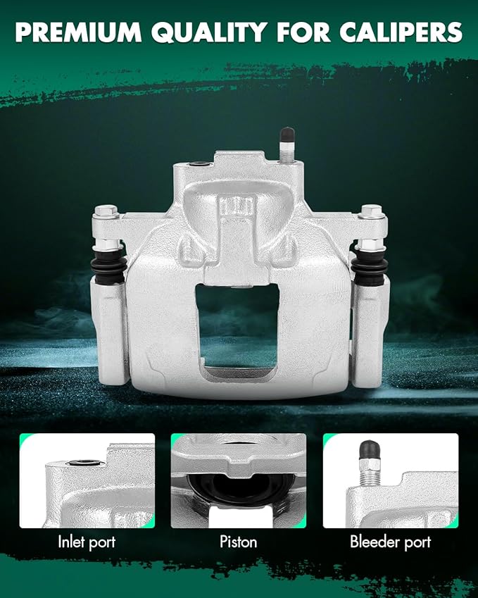 SCITOO Front Brake Caliper With Bracket 18B5044A, 18B5045A Compatible For Dodge Journey 2009-2012