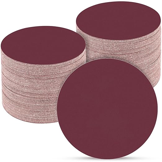 5 Inch 100 PCS Sanding Disc 1500 Grit,Hook and Loop Sanding Discs for Random Orbital Sander