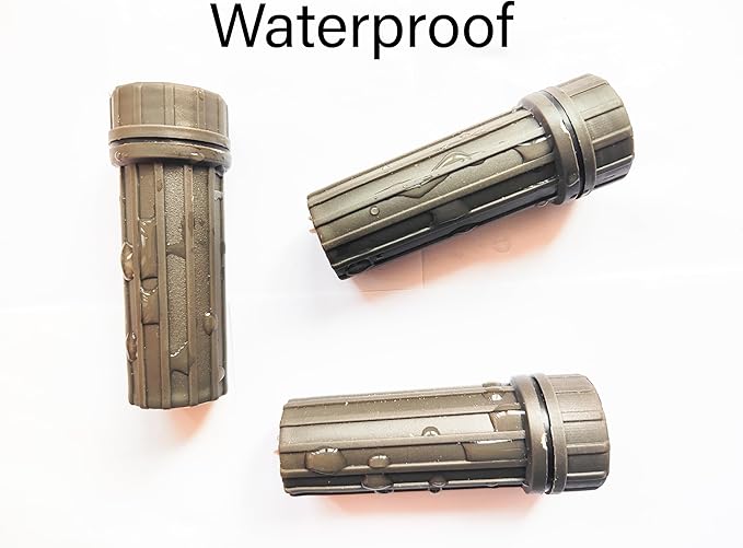 Emergency Fire Starter | Windproof & Waterproof Storm Matches with Waterproof Case & Wax Rope | Survival Gear for Camping, Hiking, Bushcraft, Bug Out Bag
