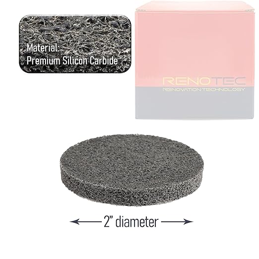 2" Unitized Disc 5 Pcs, 2SF, Silicon Carbide, Quick-Change TR, Deburring, Blending and Finishing on Metals, Plastic and Composite Materials