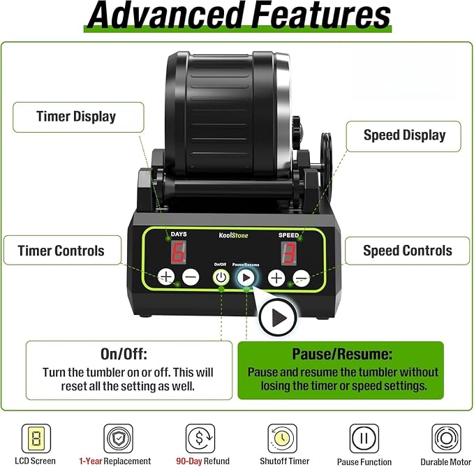 C1 Pro Brushless Rock Tumbler Kit - Image 5