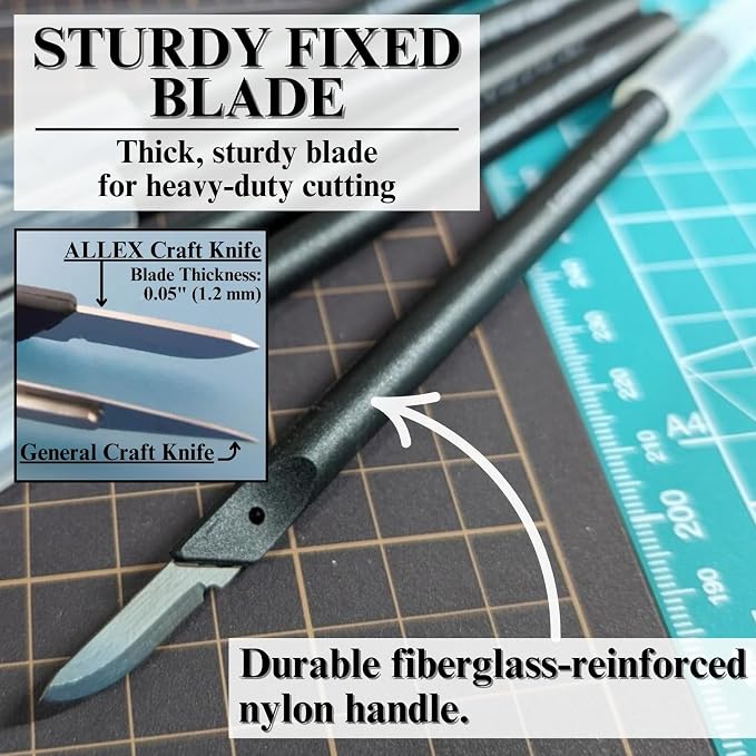 ALLEX Japanese Exacto Craft Knife Set - Image 3