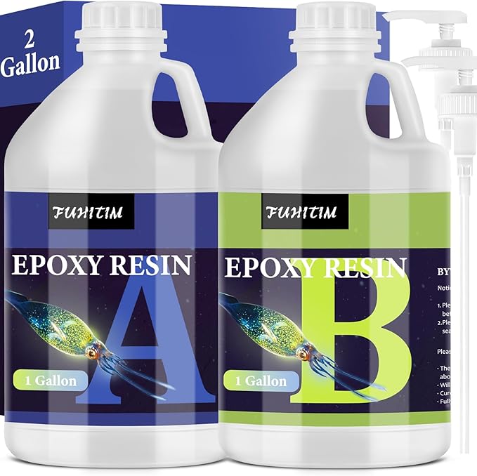 Epoxy Resin 2 Gallon by FUHITIM