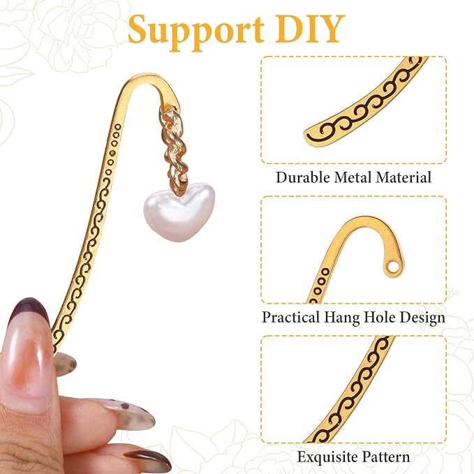 40 Pcs Metal Bookmark DIY Bookmarks - Image 3
