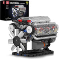 Mould King V8 Engine Building Blocks Sets, MOC Scale Model Kit by MouldKing