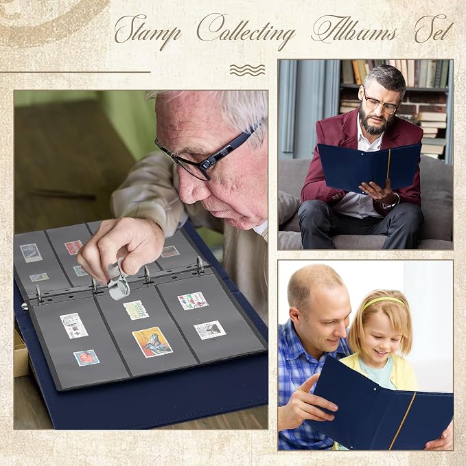 Stamp Collecting Album Binder Kit - Image 6