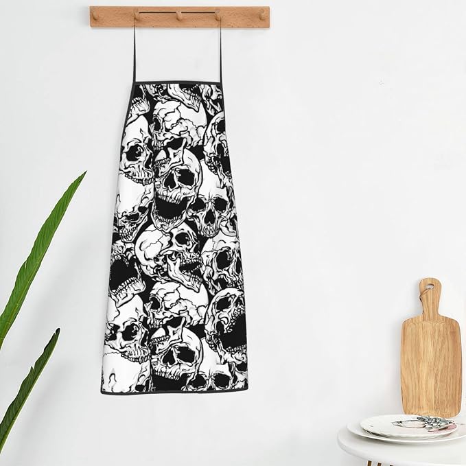 Apron Cooking Chef Work Shop Women Men Baking Decorations Painting Bbq Grilling - Image 7