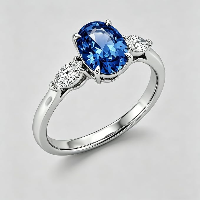 AierCrystal Royal Blue Cornflower Blue Deep Blue Sapphire Color Cubic Zirconia - Image 8
