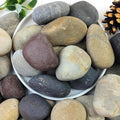 YISZM 20lbs Natural River Rocks, Hand-Picked Smooth Stones by YISZM-ForYourNaturalLife