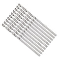 Drill Bit, 1.5mm Cutting Diameter, 4241 HSS 118° Cutting Angle Uncoated Bright Versatile Jobber Bits - (Applications: for Drilling Plastic Wood Soft Metal), 10-Pieces