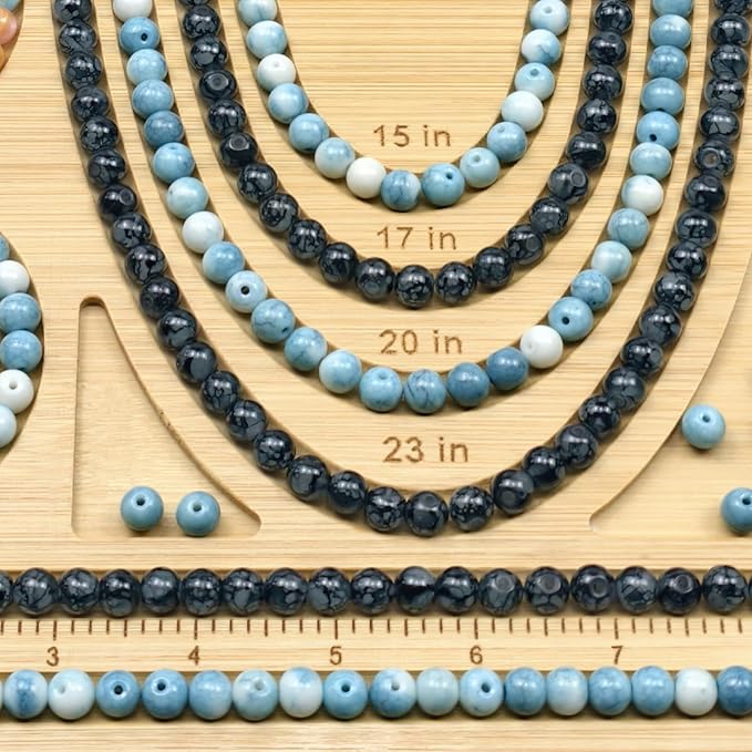 Petoysoso Bead Boards for Jewelry Making, Bamboo Beading Board for Bracelet & - Image 5