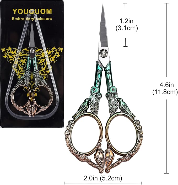 YOUGUOM Embroidery Scissors, Sharp Pointed Sewing Scissors - Image 7